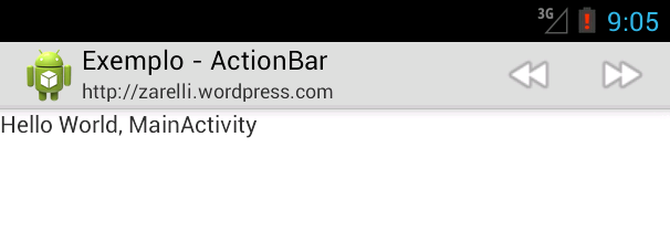 actionbar